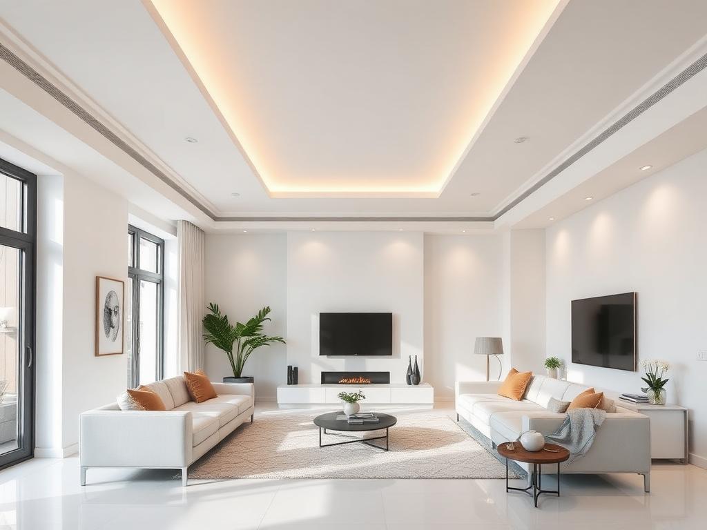 Sala remodelada — depois
